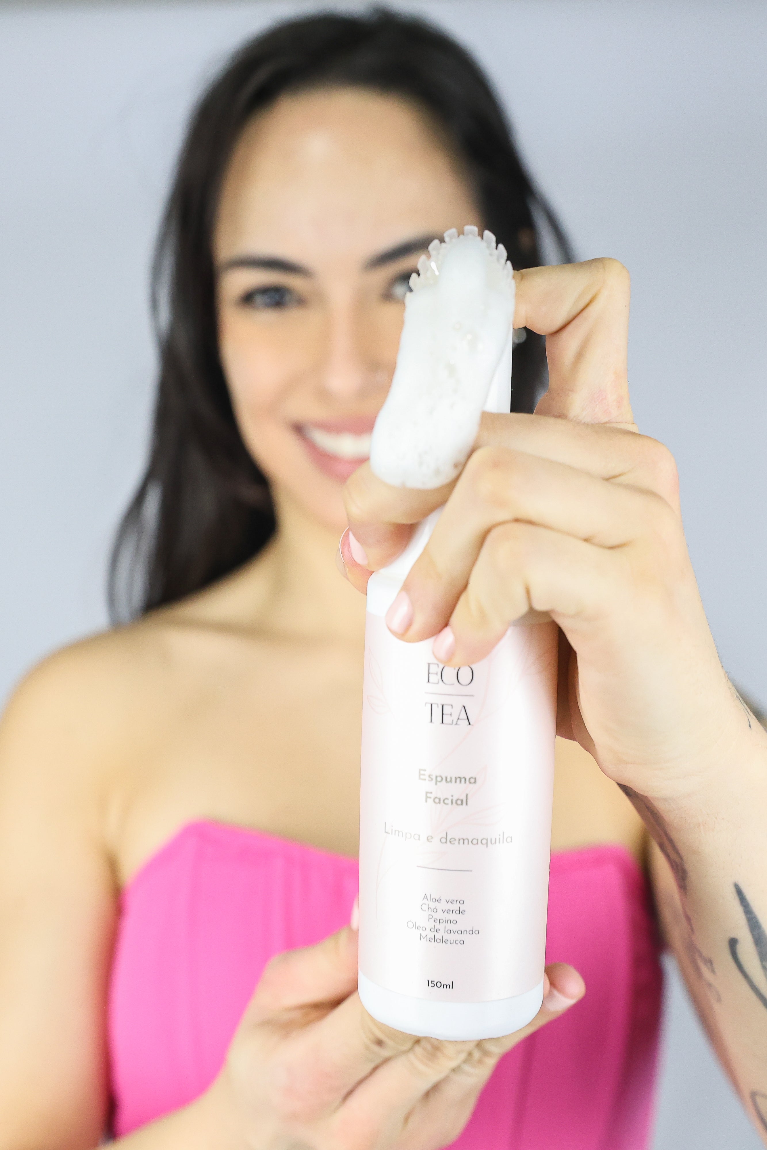 Espuma Facial e Demaquilante